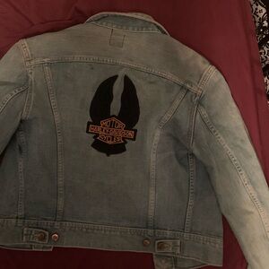 Vintage Lee Harley Davidson Jean Jacket